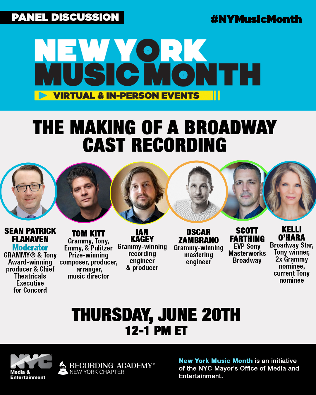 The making of a broadway cast recording